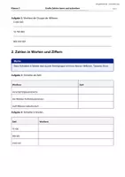 Vorschau - Arbeitsblätter - Arbeitsheft Große Zahlen lesen und schreiben - Seite 1