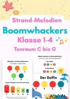 Vorschau - Arbeitsblätter - Sommer mit Boomwhackers: Strand-Melodien zur Einführung - Deckblatt
