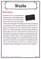 Vorschau - Unterrichtsreihen - Woche Lückentext mit Wortspeicher Hörverstehen und Suchsel - Seite 2
