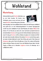 Vorschau - Unterrichtsreihen - Wohlstand Lückentext mit Wortspeicher Hörverstehen und Suchsel - Seite 2
