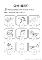 anteprima - Compiti in classe/Test - VERIFICA – LE VOCALI – CLASSE PRIMA - Pagina 2