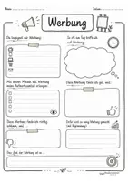 Vorschau - Arbeitsblätter - Werbung • Handouts, Arbeitsblätter, Interactives, editierbare Klassenarbeit - Seite 2
