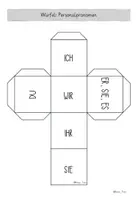 Vorschau - Arbeitsblätter - Zeitformen würfeln – Grammatikspiel zur Verbkonjugation (Präsens, Präteritum, Perfekt, Futur) Deutsch Klasse 2, 3, 4, 5, 6 - Seite 2