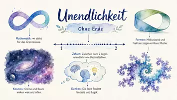 Vorschau - Arbeitsblätter - Arbeitsblätter "Unendlichkeit" + Lösung & MP3 + Infografik - Seite 3