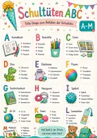 Vorschau - Poster - Schultüten ABC - über 150 Ideen zum Befüllen der Schultüte von A bis Z - Seite 1