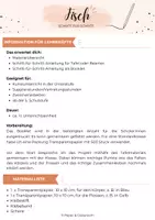 Vorschau - Arbeitsblätter - Fisch mit Transparentpapier Kunstprojekt - Booklet & Tafelmaterial - Seite 1