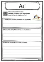 Vorschau - Unterrichtsreihen - ADHS Lückentext mit Wortspeicher Hörverstehen und Suchsel - Seite 3