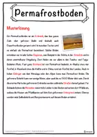 Vorschau - Unterrichtsreihen - Permafrostboden Lückentext mit Wortspeicher Hörverstehen und Suchsel - Seite 2