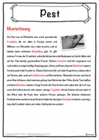 Vorschau - Unterrichtsreihen - Pest Lückentext mit Wortspeicher Hörverstehen und Suchsel - Seite 2