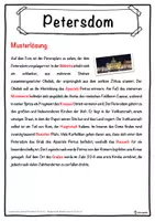 Vorschau - Unterrichtsreihen - Petersdom Lückentext mit Wortspeicher Hörverstehen und Suchsel - Seite 2