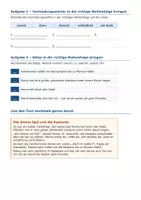 Vorschau - Arbeitsblätter - Deutsch Komplettpaket 1. Klasse Mittelschule – Grammatik, Rechtschreibung & Textkompetenz (9 Arbeitsblätter mit Lösungen) - Seite 3