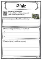 Vorschau - Unterrichtsreihen - Pfalz Lückentext mit Wortspeicher Hörverstehen und Suchsel - Seite 3