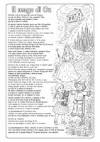 anteprima - Testo - "Il Mago di Oz" storia da leggere - Pagina 1