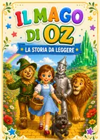 anteprima - Testo - "Il Mago di Oz" storia da leggere - Pagina di copertina