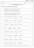 Vorschau - Unterrichtsreihen - Englisch - Let's go shopping - Vocabulary - Odd one out - Seite 1