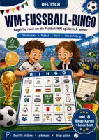 Vorschau - Arbeitsblätter - WM-Fußball-Bingo – Begriffe rund um die Fußball-WM spielerisch lernen - Deckblatt