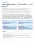 Vorschau - Unterrichtsreihen - Entstehung und Entwicklung des Lebens | Synthetische Evolutionstheorie, Mutation, Selektion & Gendrift | Unterrichtsmaterial Sek II - Seite 3