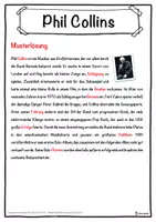 Vorschau - Unterrichtsreihen - Phil Collins Lückentext mit Wortspeicher Hörverstehen und Suchsel - Seite 2