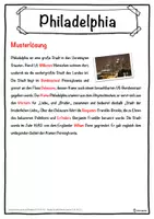Vorschau - Unterrichtsreihen - Philadelphia Lückentext mit Wortspeicher Hörverstehen und Suchsel - Seite 2