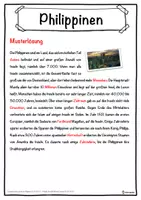 Vorschau - Unterrichtsreihen - Philippinen Lückentext mit Wortspeicher Hörverstehen und Suchsel - Seite 2
