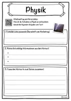 Vorschau - Unterrichtsreihen - Physik Lückentext mit Wortspeicher Hörverstehen und Suchsel - Seite 3