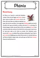 Vorschau - Unterrichtsreihen - Phönix Lückentext mit Wortspeicher Hörverstehen und Suchsel - Seite 2