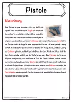 Vorschau - Unterrichtsreihen - Pistole Lückentext mit Wortspeicher Hörverstehen und Suchsel - Seite 2
