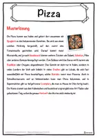 Vorschau - Unterrichtsreihen - Pizza Lückentext mit Wortspeicher Hörverstehen und Suchsel - Seite 2