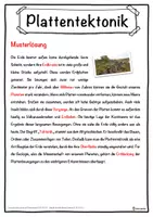 Vorschau - Unterrichtsreihen - Plattentektonik Lückentext mit Wortspeicher Hörverstehen und Suchsel - Seite 2