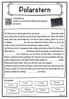 Vorschau - Unterrichtsreihen - Polarstern Lückentext mit Wortspeicher Hörverstehen und Suchsel - Seite 1