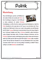 Vorschau - Unterrichtsreihen - Politik Lückentext mit Wortspeicher Hörverstehen und Suchsel - Seite 2