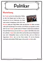 Vorschau - Unterrichtsreihen - Politiker Lückentext mit Wortspeicher Hörverstehen und Suchsel - Seite 2