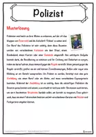 Vorschau - Unterrichtsreihen - Polizist Lückentext mit Wortspeicher Hörverstehen und Suchsel - Seite 2