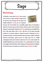 Vorschau - Unterrichtsreihen - Sage Lückentext mit Wortspeicher Hörverstehen und Suchsel - Seite 2