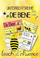 Vorschau - Unterrichtsreihen - Unterrichtsreihe Biene - Deckblatt