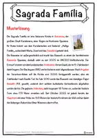 Vorschau - Unterrichtsreihen - Sagrada Família Lückentext mit Wortspeicher Hörverstehen und Suchsel - Seite 2