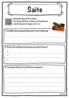 Vorschau - Unterrichtsreihen - Saite Lückentext mit Wortspeicher Hörverstehen und Suchsel - Seite 3