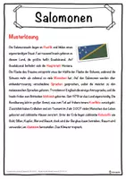 Vorschau - Unterrichtsreihen - Salomonen Lückentext mit Wortspeicher Hörverstehen und Suchsel - Seite 2