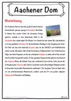Vorschau - Unterrichtsreihen - Aachener Dom Lückentext mit Wortspeicher Hörverstehen und Suchsel - Seite 2