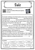 Vorschau - Unterrichtsreihen - Salz Lückentext mit Wortspeicher Hörverstehen und Suchsel - Seite 1