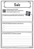 Vorschau - Unterrichtsreihen - Salz Lückentext mit Wortspeicher Hörverstehen und Suchsel - Seite 3