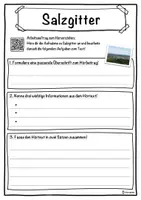 Vorschau - Unterrichtsreihen - Salzgitter Lückentext mit Wortspeicher Hörverstehen und Suchsel - Seite 3