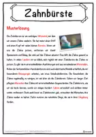 Vorschau - Unterrichtsreihen - Zahnbürste Lückentext mit Wortspeicher Hörverstehen und Suchsel - Seite 2