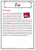 Vorschau - Unterrichtsreihen - Zar Lückentext mit Wortspeicher Hörverstehen und Suchsel - Seite 2