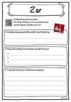 Vorschau - Unterrichtsreihen - Zar Lückentext mit Wortspeicher Hörverstehen und Suchsel - Seite 3