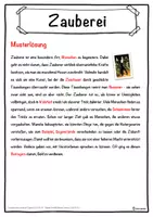 Vorschau - Unterrichtsreihen - Zauberei Lückentext mit Wortspeicher Hörverstehen und Suchsel - Seite 2