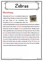 Vorschau - Unterrichtsreihen - Zebras Lückentext mit Wortspeicher Hörverstehen und Suchsel - Seite 2