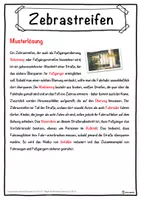 Vorschau - Unterrichtsreihen - Zebrastreifen Lückentext mit Wortspeicher Hörverstehen und Suchsel - Seite 2