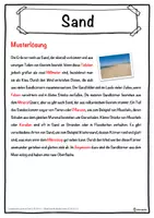 Vorschau - Unterrichtsreihen - Sand Lückentext mit Wortspeicher Hörverstehen und Suchsel - Seite 2