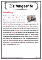 Vorschau - Unterrichtsreihen - Zeitungsente Lückentext mit Wortspeicher Hörverstehen und Suchsel - Seite 2